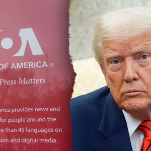 Trump accuses Big Media of ‘illegal’ reporting, virtually abolishes Voice of America