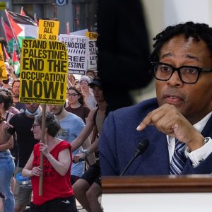 House Democrat clashes with activists over Israel ‘genocide’ as pro-Palestinian protests derail town hall