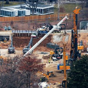 Trump unveils new rendering of sprawling White House ballroom project