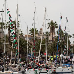 Global Sumud Flotilla sets sail from Barcelona for Gaza